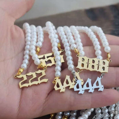 Angel Number Necklace 444